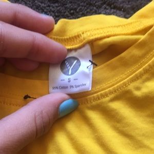 Tops - a yellow friends tee Tops - a yellow friends tee